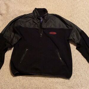 Guess 1/4 Zip Fleece Jacket Large ***$10 FINAL SALE****